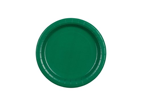 Paper Plates, dark green, 18 cm (1 pkt / 6 pc.) Paper Plates, dark green, 18 cm (1 pkt / 6 pc.)