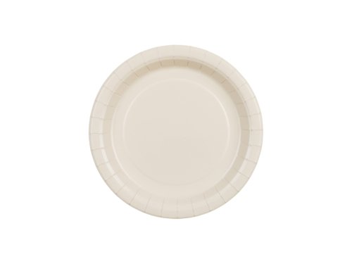 Paper Plates, beige, 18 cm (1 pkt / 6 pc.) Paper Plates, beige, 18 cm (1 pkt / 6 pc.)