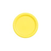 Paper Plates, yellow, 18 cm (1 pkt / 6 pc.)