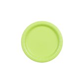 Paper Plates, light green, 18 cm (1 pkt / 6 pc.)