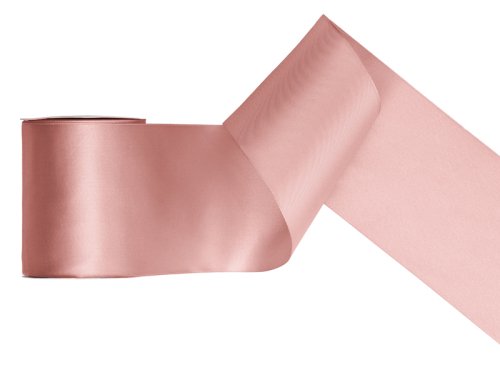 Satin Ribbon, dusty rose, 100mm/25m Satin Ribbon, dusty rose, 100mm/25m