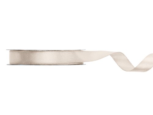 Satin Ribbon, off-white, 12mm/25m