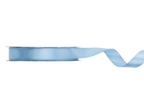 Satin Ribbon, misty blue, 12mm/25m