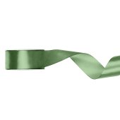 Satin Ribbon, sage, 25mm/25m