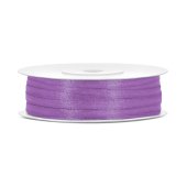 Satin Ribbon, lavender, 3mm/50m