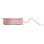 Satin Ribbon, light dusty rose, 3mm/50m