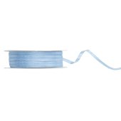 Satin Ribbon, light misty blue, 3mm/50m