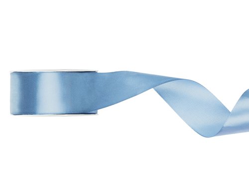Satin Ribbon, misty blue, 38mm/25m Satin Ribbon, misty blue, 38mm/25m