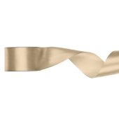 Satin Ribbon, cold gold, 50mm/25m