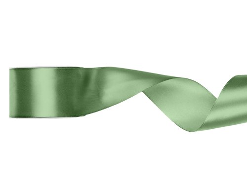 Satin Ribbon, sage, 50mm/25m Satin Ribbon, sage, 50mm/25m