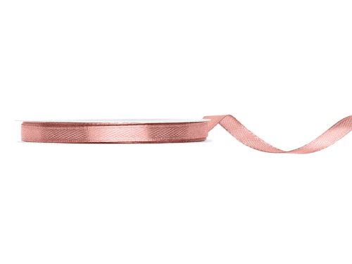 Satin Ribbon, dusty rose, 6mm/25m