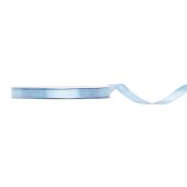 Satin Ribbon, light misty blue, 6mm/25m