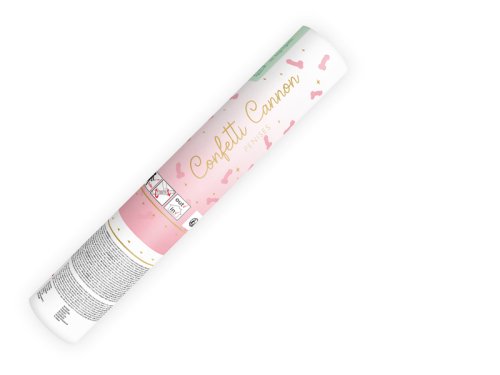 Tube with Confetti Penises, light pink, 20cm Tube with Confetti Penises, light pink, 20cm