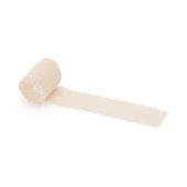 Light beige, chiffon ribbon, 40mm/5m (1 pkt / 3 pc.)