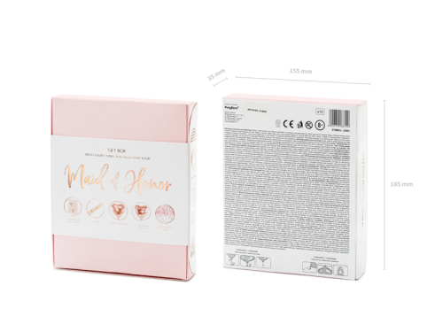 Bride's maid party box, mix (1 pkt / 10 pc.)