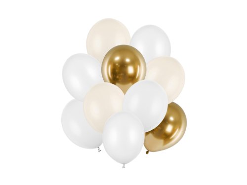 Latex balloons set, mix (1 pkt / 10 pc.) Latex balloons set, mix (1 pkt / 10 pc.)