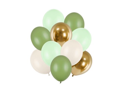 Latex balloons set, mix (1 pkt / 10 pc.) Latex balloons set, mix (1 pkt / 10 pc.)