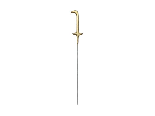 Sparkler Number 1, gold, 15 cm Sparkler Number 1, gold, 15 cm