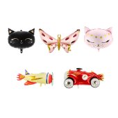 Foil balloons set - Children's, mix (1 pkt / 25 pc.)