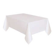 Table Cover White size 137x275 cm