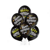 D11 balloons Happy Birthday 2C2S / 6 pcs.
