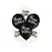 D11 baloni Daudz laimes dzimšanas dienā 1C2S / 6 gab.