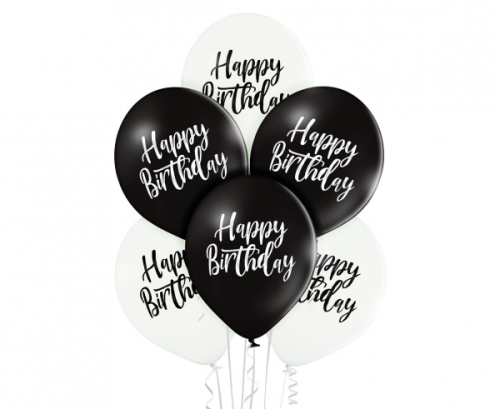 D11 baloni Daudz laimes dzimšanas dienā 1C2S / 6 gab.