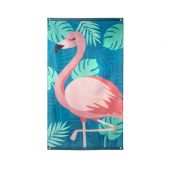 Flamingo flag, size 150 x 90 cm