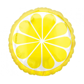 Standarta tropu citronu folijas balons S40 iepakots