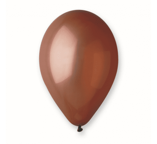 Balloon G90 pastel 10, brown, 100 pieces