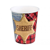 Paper cups Western, 6 pcs.
