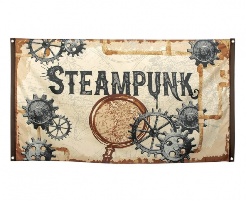 Garland Steampunk, size 90 x 150 cm
