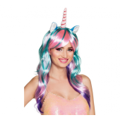 Wig Unicorn Magic, with a corner and ears