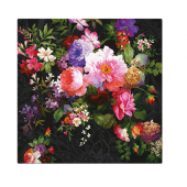 Paper napkins PAW, Roses on Velvet, 33 x 33 cm / 20 pcs.