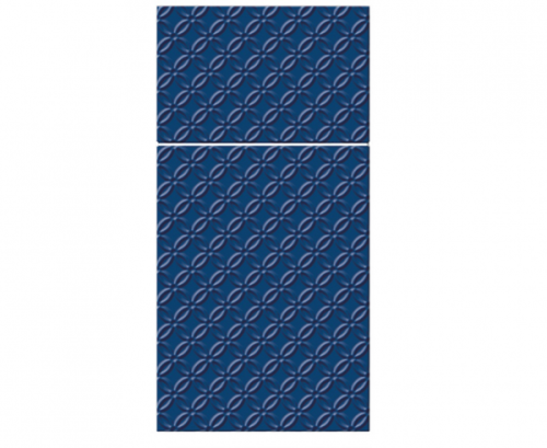 Paper napkins PAW, Pocket Inspiration Modern Design (navy blue) 40 x 40 cm / 16 pcs.