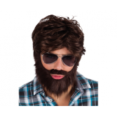 Wig Dude with beard