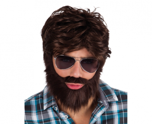 Wig Dude with beard Wig Dude with beard