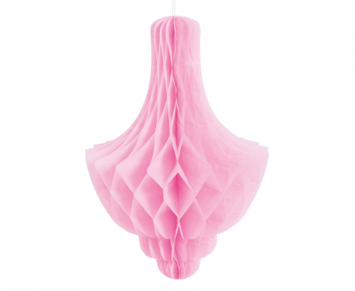 Decorative rosette, lovely pink, height 35 cm Decorative rosette, lovely pink, height 35 cm