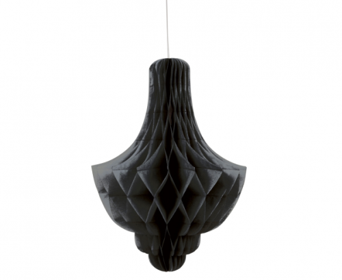 Decorative honeycomb black, size 35 cm Decorative honeycomb black, size 35 cm