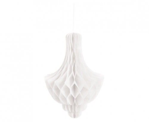 Honeycomb, white, 36 cm Honeycomb, white, 36 cm