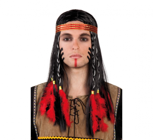 Wig Cheveyo, with a band Wig Cheveyo, with a band