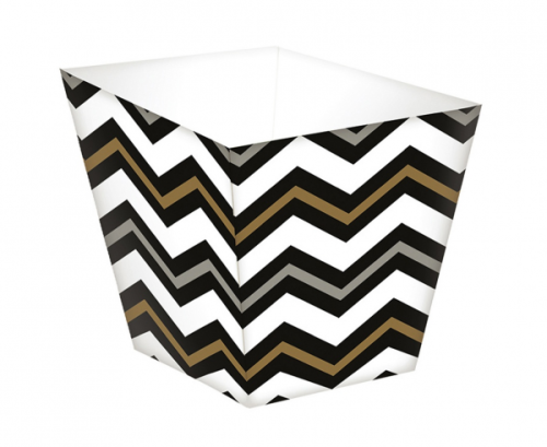 36 Treat Cups Paper Minis black 4,4 x 4,4 x 4,9cm