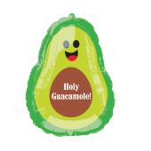 SuperShape avokado folijas balons P30 iepakots 48cm x 68cm