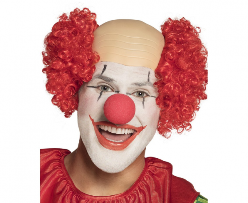 Wig Clown, red
