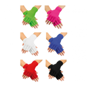 Fingerless gloves, 6 colours