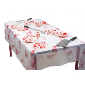 Table cover Halloween, blood