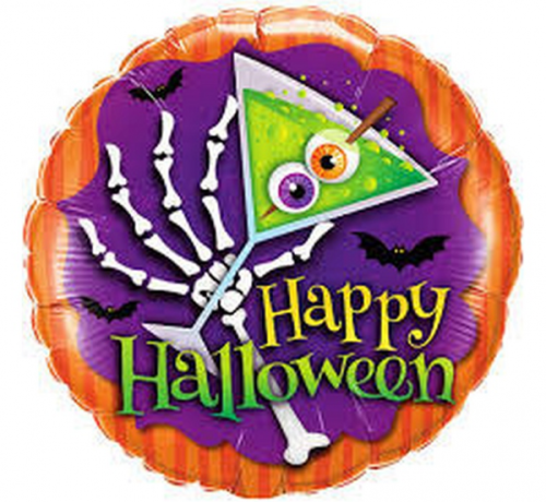 Balloon folic 18 inches QL, Halloween Scary Drink