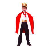 King`s robe role-play set (cape, crown), size 110/120