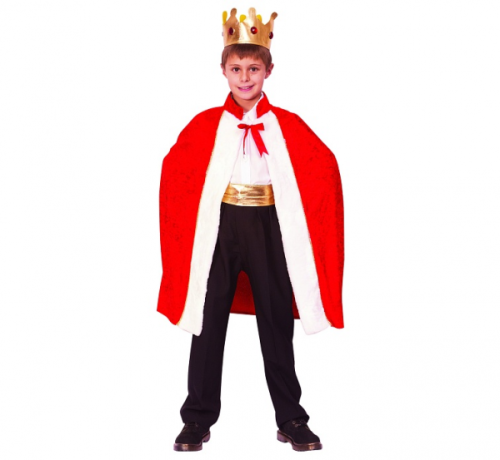 King`s robe role-play set (cape, crown), size 110/120