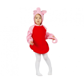 Pink Pig role-play costume (costume with a hood), size 92/104